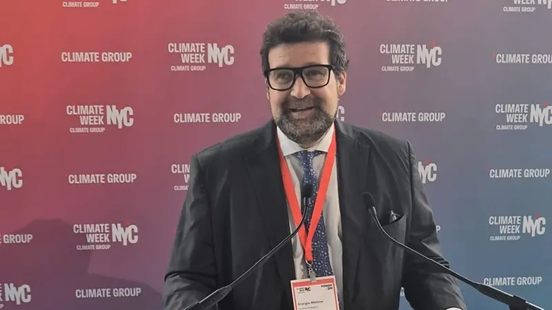 L'assessore regionale all'Ambiente, Giorgio Maione © www.giornaledibrescia.it