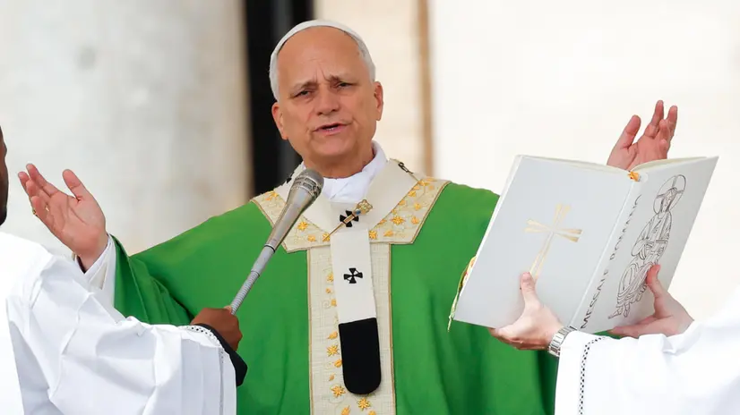 Pope Leo XIV presides over a Holy Mass for the Jubilee of Marian Spirituality in Saint Peter's Square, Vatican City, 12 October 2025. ANSA/GIUSEPPE LAMI