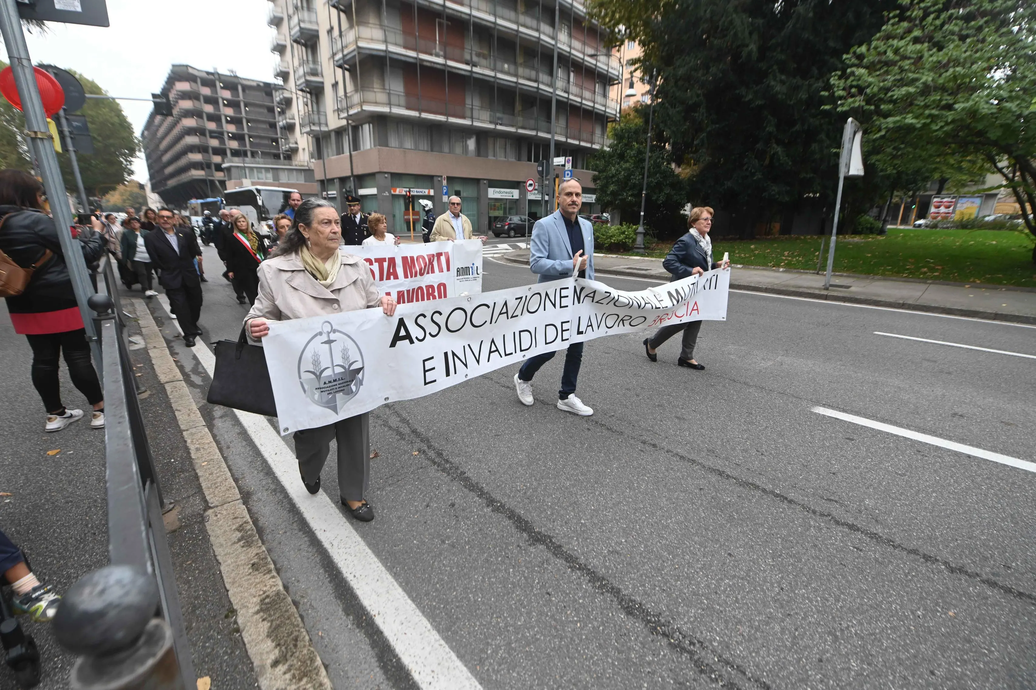 Vittime degli incidenti sul lavoro, il ricordo a Brescia