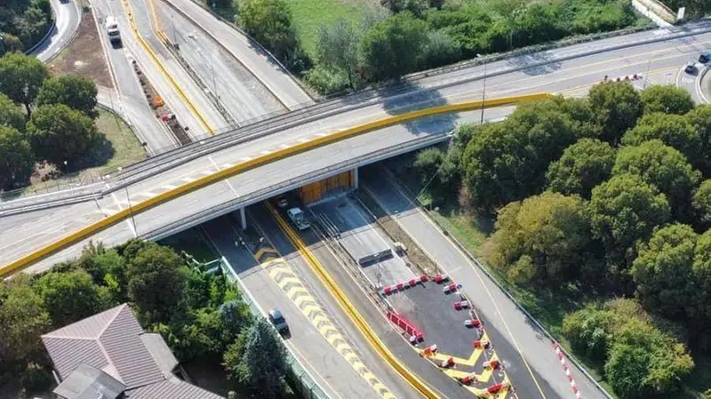 Il tratto tra il ponte di via Volturno e la tangenziale ovest © www.giornaledibrescia.it