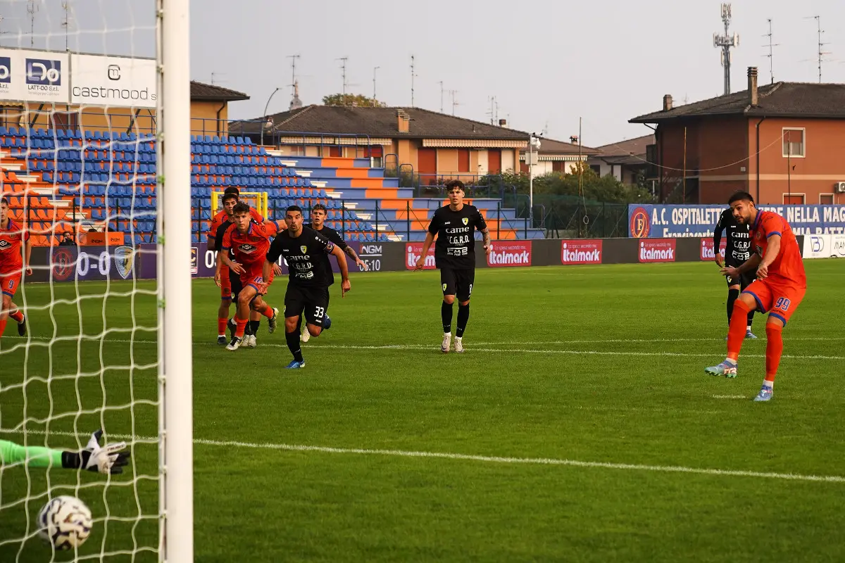 Serie C, gli scatti di Ospitaletto-Arzignano Valchiampo