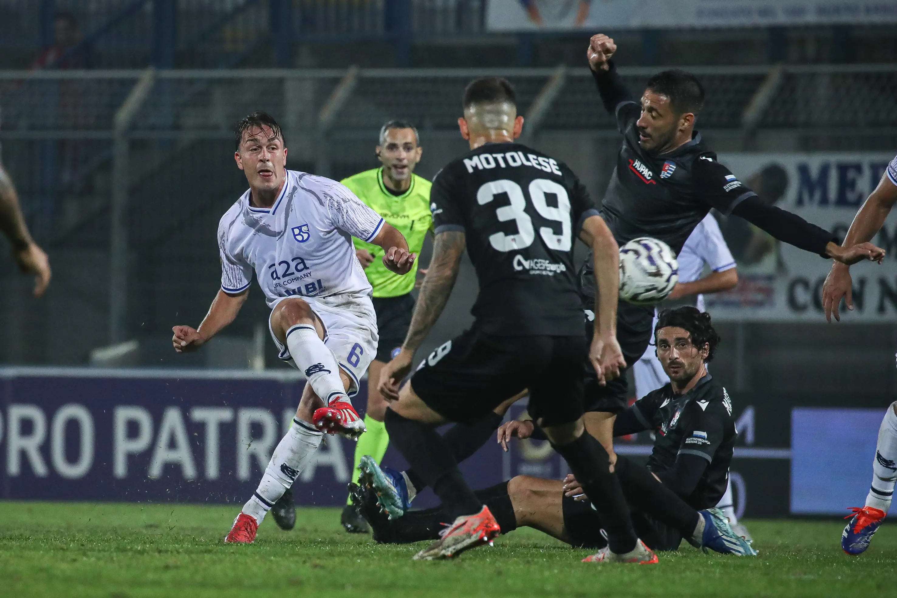 Serie C, gli scatti di Pro Patria-Union Brescia