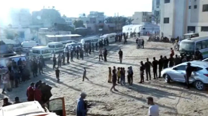 Rilascio ostaggi Hamas (FRAME)