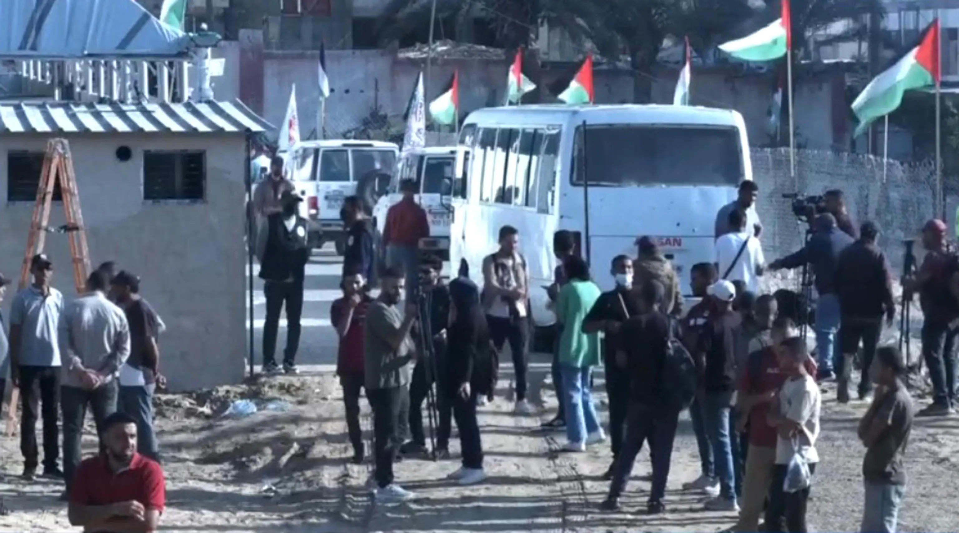 Rilascio ostaggi Hamas (FRAME)