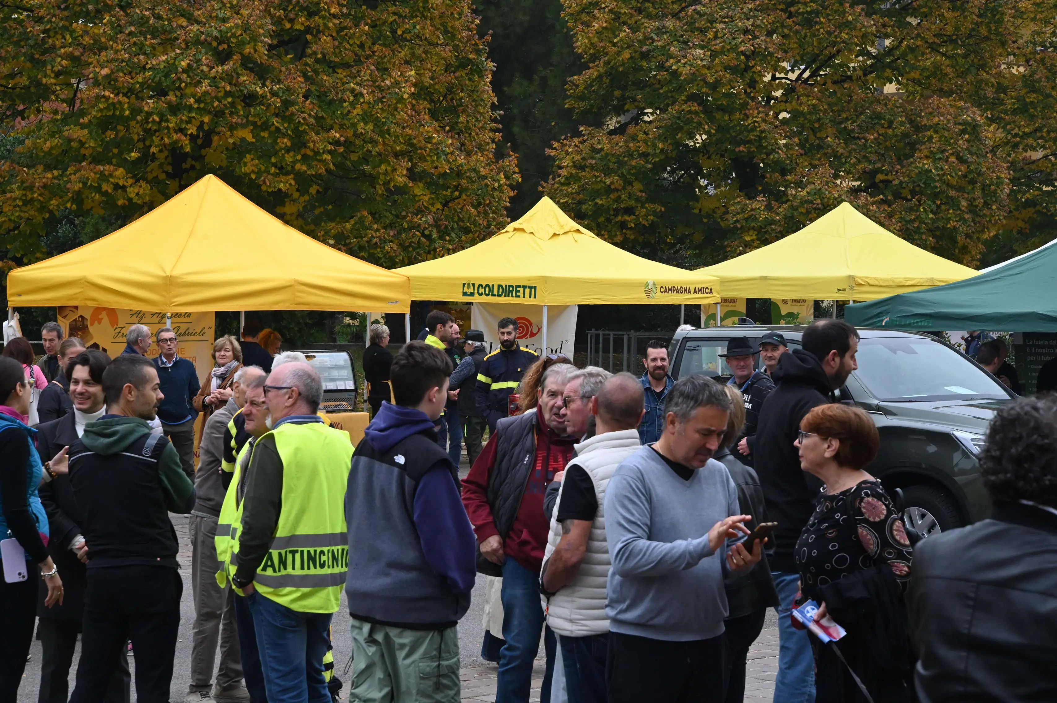 NAVE IN PIAZZA CON NOI REDAZIONE PROVINCIA 12-10-2025  GABRIELE STRADA NEW EDEN GROUP 