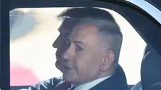 epa12449949 US President Donald Trump and Israeli Prime Minister Benjamin Netanyahu leave Ben Gurion Airport in Tel Aviv, Israel, 13 October 2025. According to a parliament spokesperson for the Israeli Knesset, President Trump will deliver a speech at the Knesset on 13 October 2025 in light of a first phase ceasefire and hostages release deal between Israel and Hamas. US President Trump will then travel to Sharm el Sheikh, Egypt for a Peace Summit co-chaired with Egyptian President Abdel Fattah al Sisi and participation by around 20 world leaders with a goal to end the war in the Gaza Strip and enhance efforts to bring peace and stability to the Middle East. EPA/ABIR SULTAN