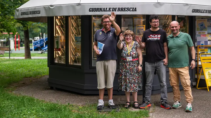 Davanti a InEdicola - © www.giornaledibrescia.it