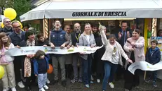 L'inaugurazione di «InEdicola» - © www.giornaledibrescia.it