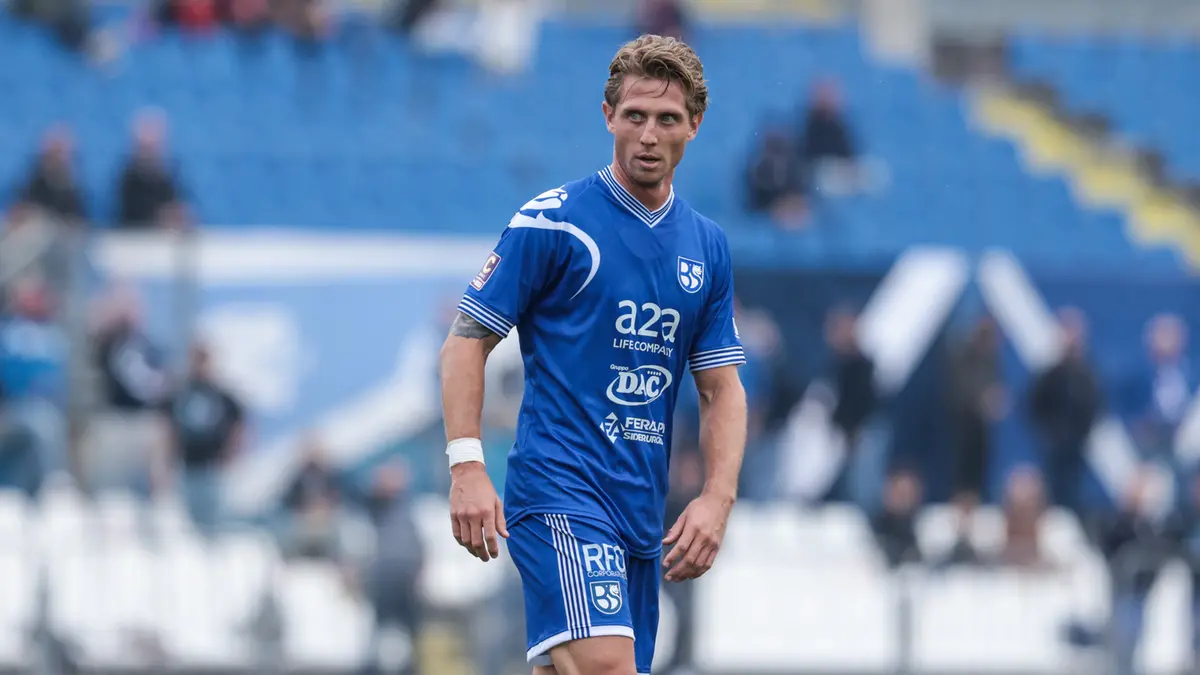 Luca Vido è uno degli attaccanti dai quali ci si aspetta molto di più - Foto New Reporter © www.giornaledibrescia.it