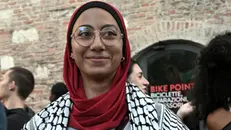 Mariam Ghassan, referente bresciana dei Giovani Palestinesi d'Italia