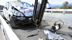 reggio incidente rally Foto incidente rally Appennino Reggiano