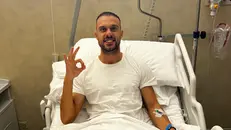 Il sorriso di Guglielmotti dopo l'operazione