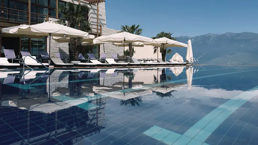 Uno scorcio del Lefay Resort & Spa Lago di Garda, a Gargnano