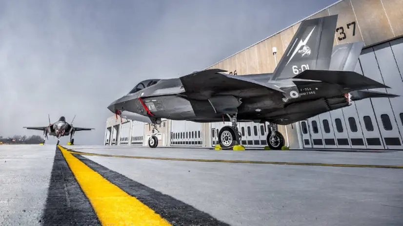 Due F35 Lightning II, aerei di quinta generazione in servizio a Ghedi - Foto Ufficio Relazioni Esterne 6° Stormo