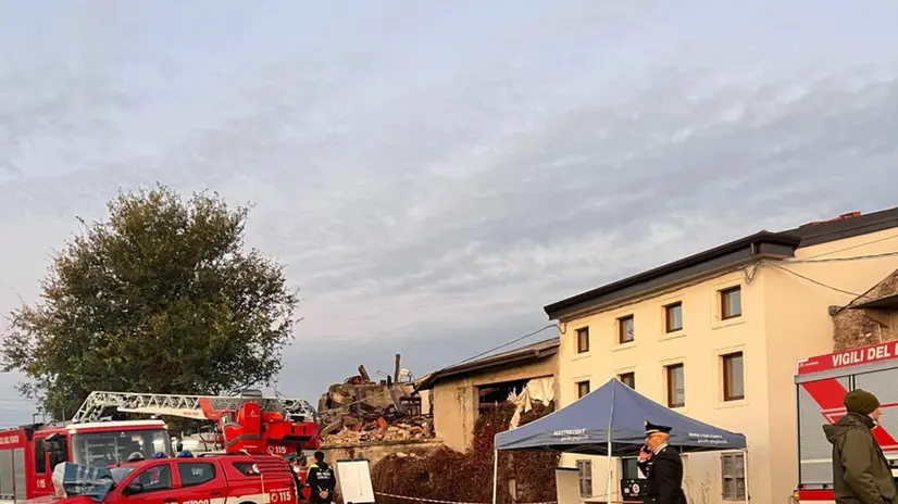 Esplosione a Castel D'Azzano, morti i tre carabinieri