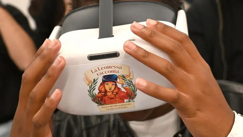 I visori per la Realtà virtuale al Museo del Risorgimento di Brescia - Foto New Reporter Favretto © www.giornaledibrescia.it
