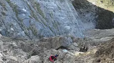 Soccorso alpino, recupero in parete in Trentino (FOTO GENERICA)