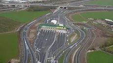 Veduta aerea dell'A35 - Foto Gabriele Strada/Neg © www.giornaledibrescia.it