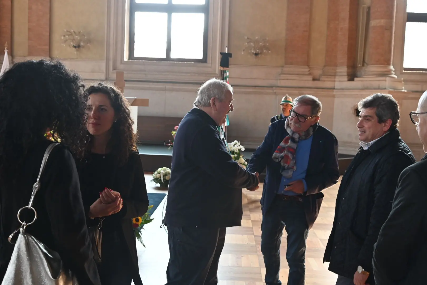 La camera ardente per Franco Castrezzati