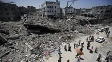 La citta' distrutta EPA/MOHAMMED SABER