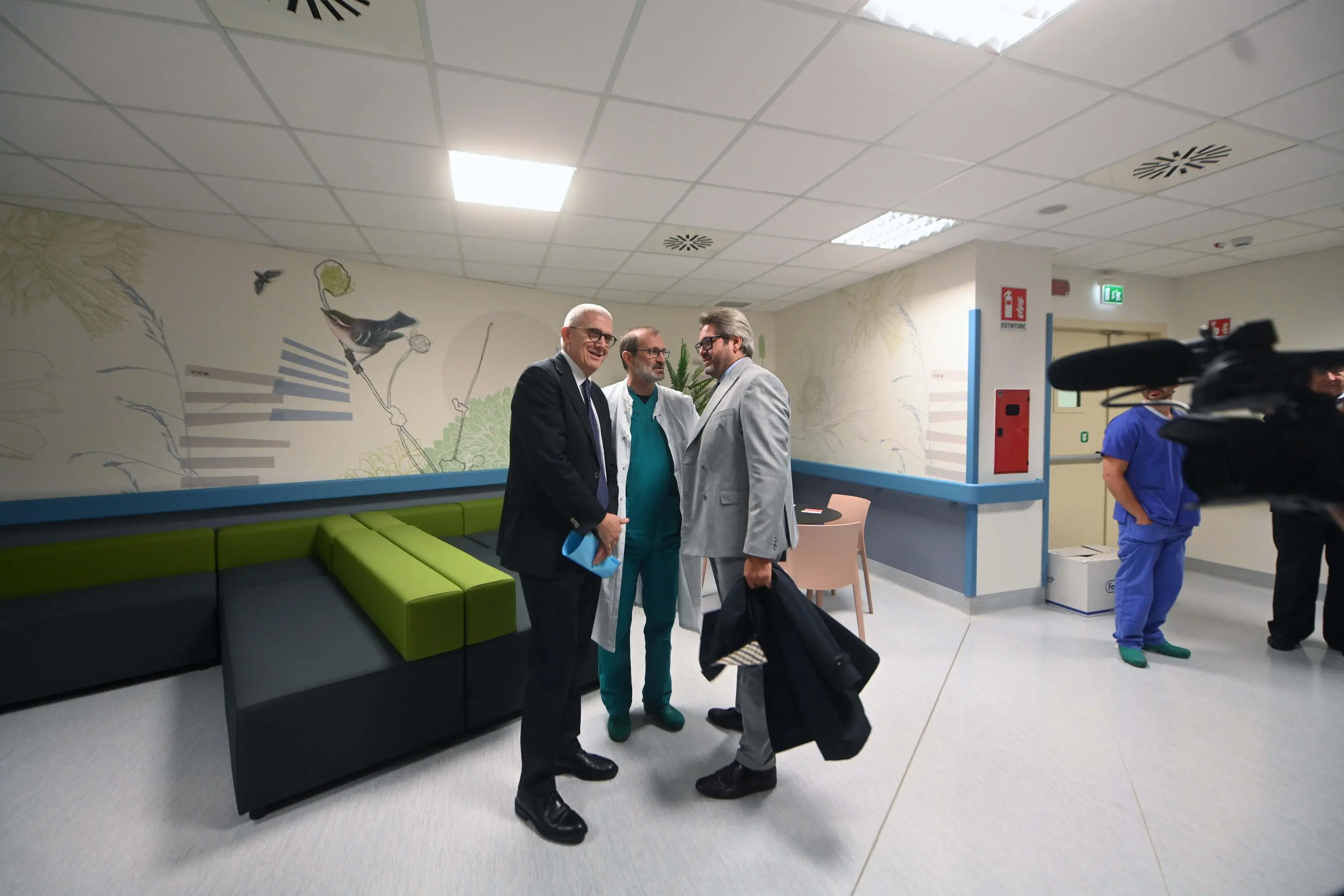 La sala rinnovata da «Ecmo per la vita - Onlus»
