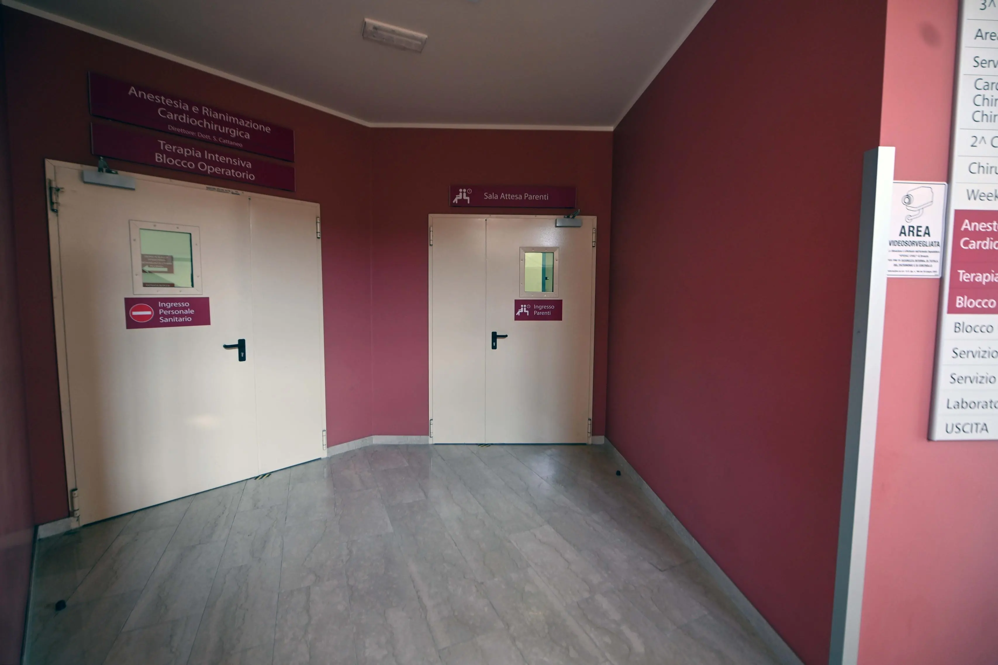 La sala rinnovata da «Ecmo per la vita - Onlus»