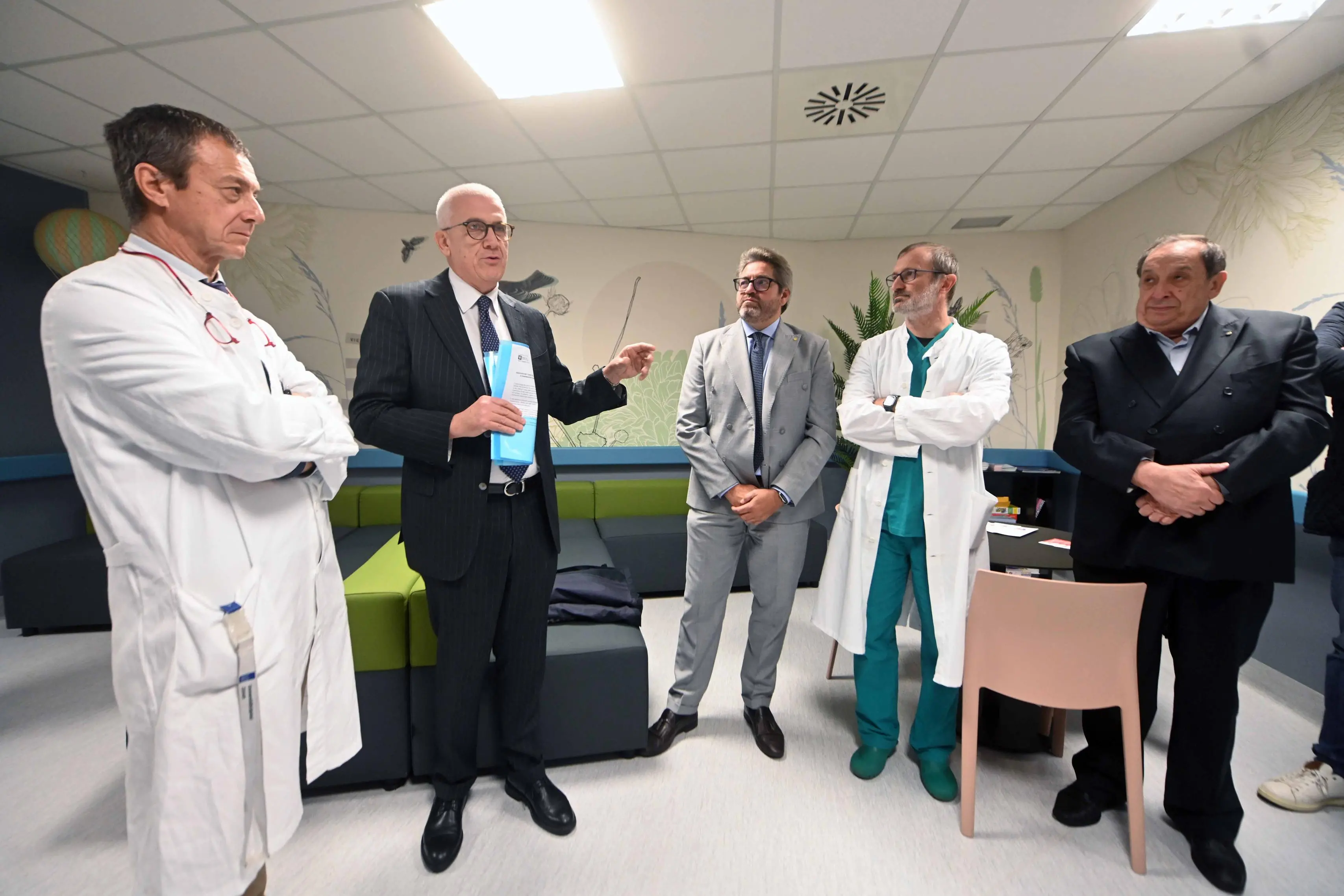 La sala rinnovata da «Ecmo per la vita - Onlus»