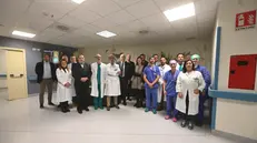La sala rinnovata da «Ecmo per la vita - Onlus»