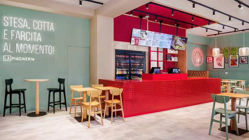 Un locale del gruppo La Piadineria