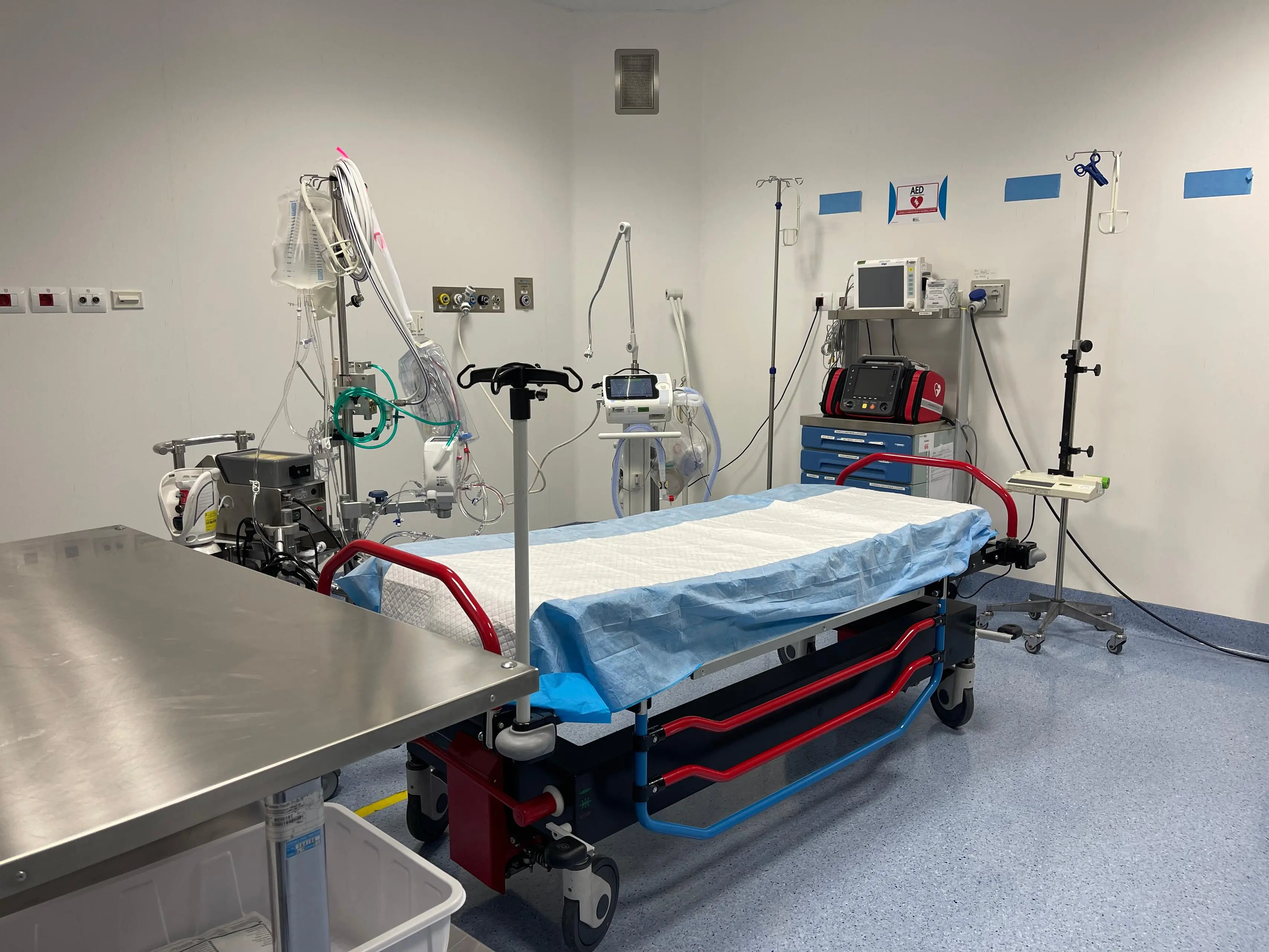 Ecmo, il macchinario ai Civili di Brescia