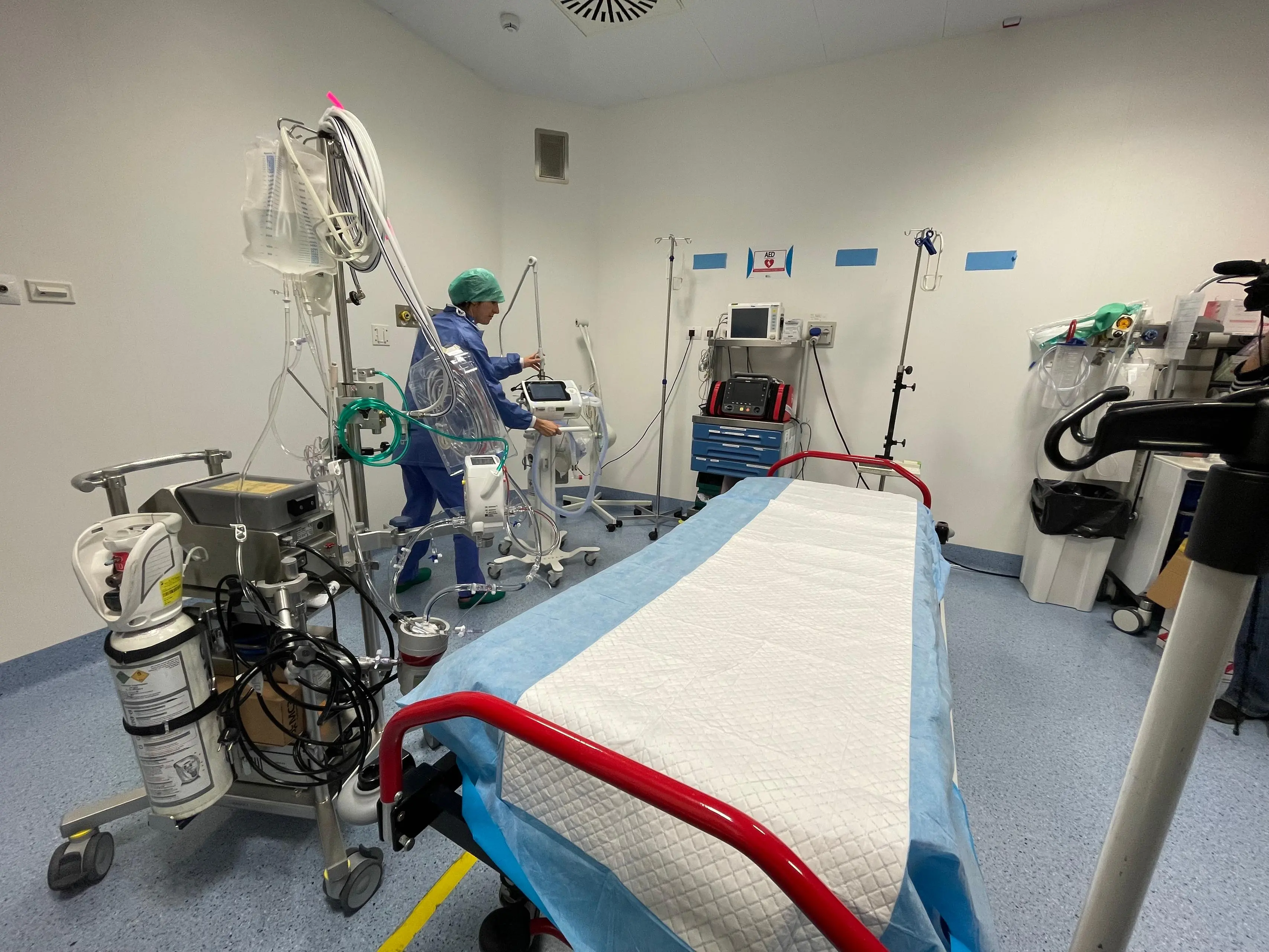 Ecmo, il macchinario ai Civili di Brescia