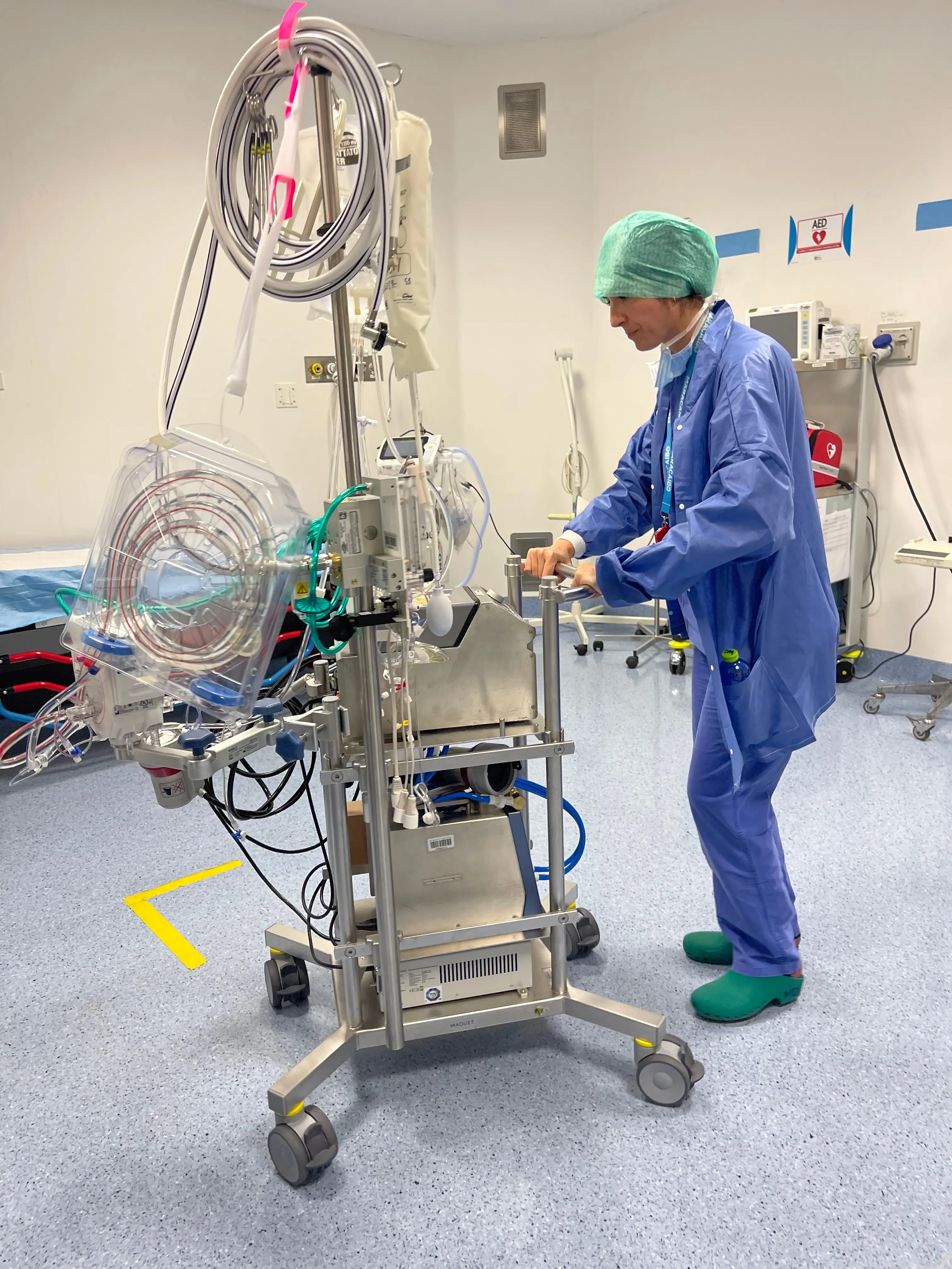 Ecmo, il macchinario ai Civili di Brescia