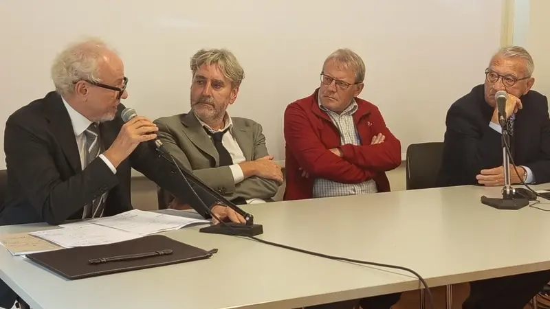 Da sinistra Pasini, Fontana, Bertoli e Tosini - © www.giornaledibrescia.it