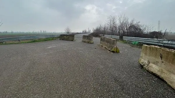 Il raccordo della tangenzialina a Travagliato è inaccessibile - © www.giornaledibrescia.it