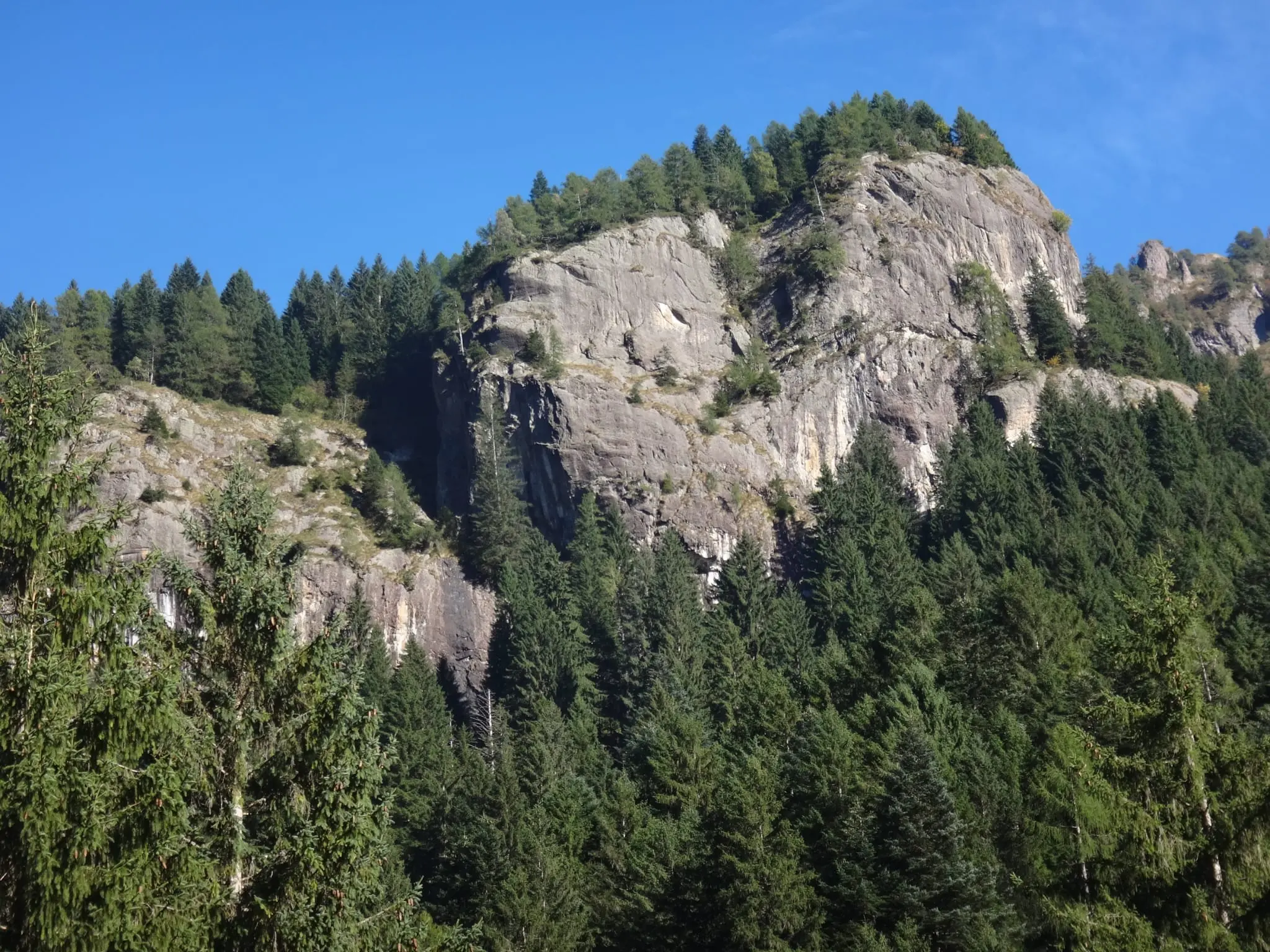 La nuova via in Val Dorizzo