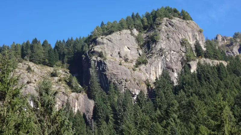 La nuova via in Val Dorizzo