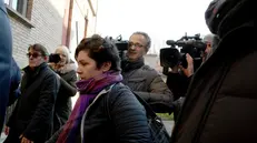 Totò Riina's daughter, Maria Concetta, arrives at the Parma hospital, where the autopsy of her father is scheduled, in Parma, Italy, 18 November 2017. Sicilian Cosa Nostra mafia 'boss of bosses,' Salvatore 'Toto' Riina, one of Italy's most feared mobsters, died at the age of 87 on 17 November, in a prison section in Parma. He was serving 26 life sentences. ANSA/ SANDRO CAPATTI