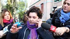 epa06336768 Toto Riina's daughter, Maria Concetta, arrives at the Parma hospital, where the autopsy of her father is scheduled, in Parma, Italy, 18 November 2017. Sicilian Cosa Nostra mafia 'boss of bosses,' Salvatore 'Toto' Riina, one of Italy's most feared mobsters, died at the age of 87 on 17 November, in a prison section in Parma. He was serving 26 life sentences. EPA/SANDRO CAPATTI