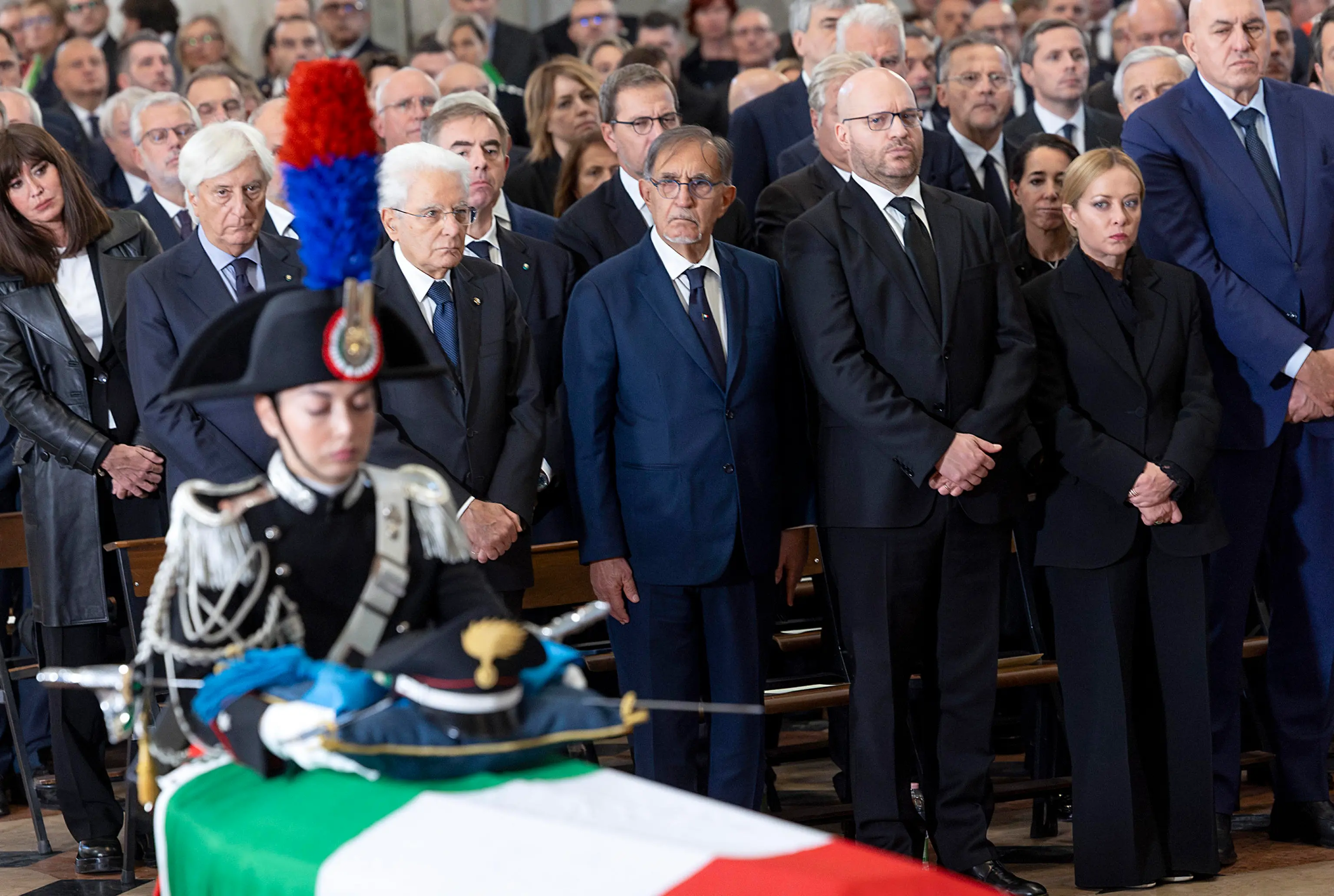 I funerali dei carabinieri morti nell'esplosione a Verona