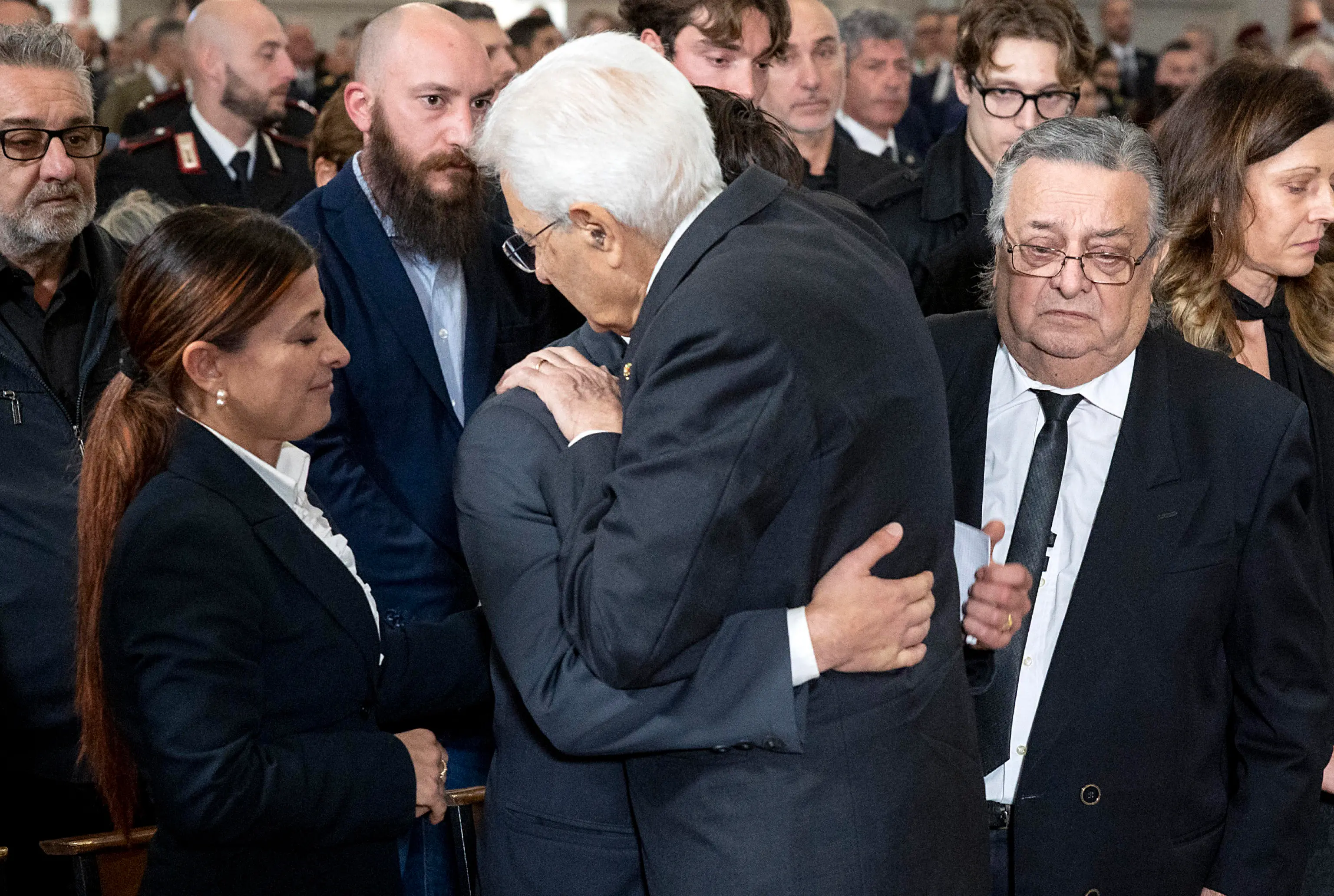 I funerali dei carabinieri morti nell'esplosione a Verona