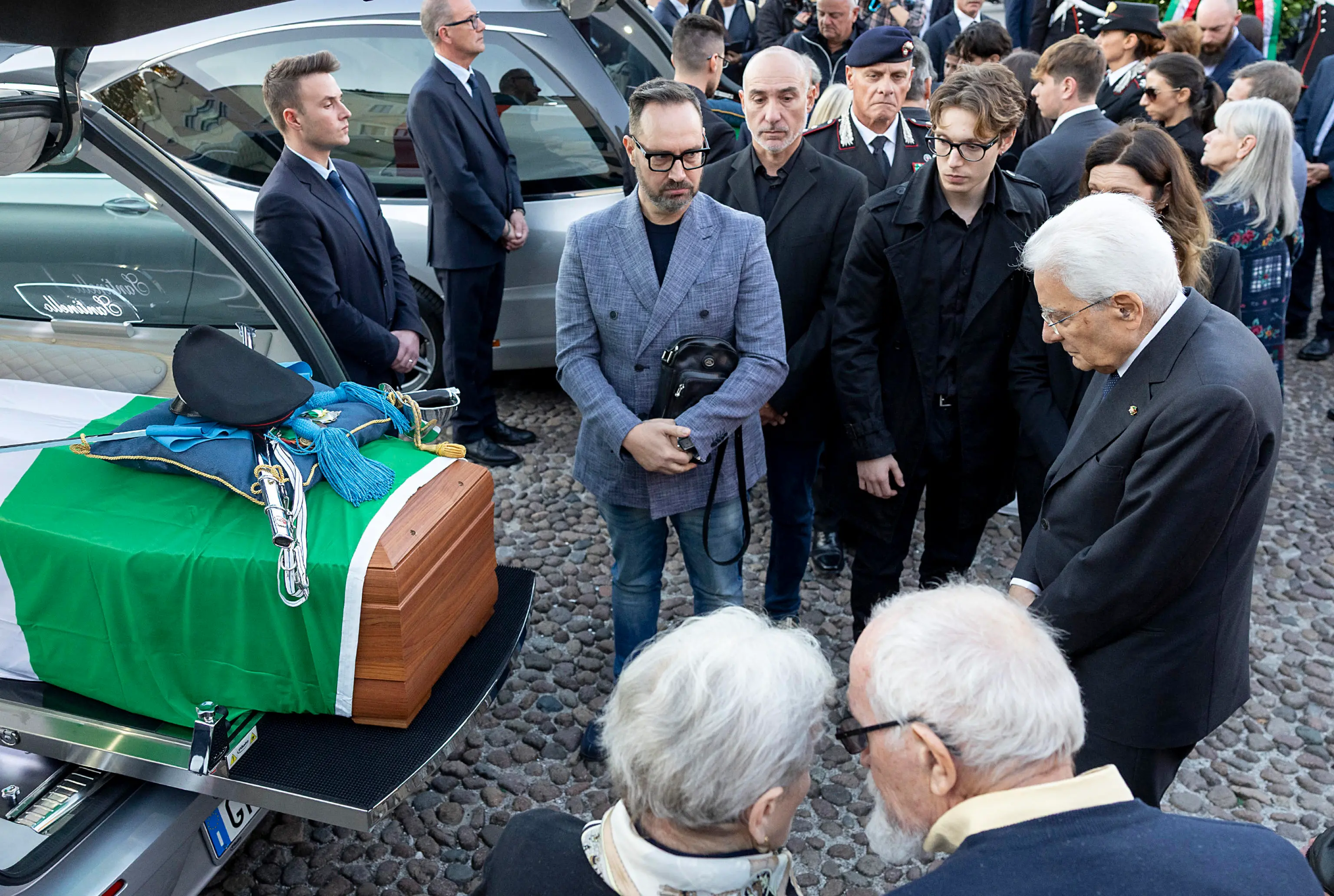 I funerali dei carabinieri morti nell'esplosione a Verona