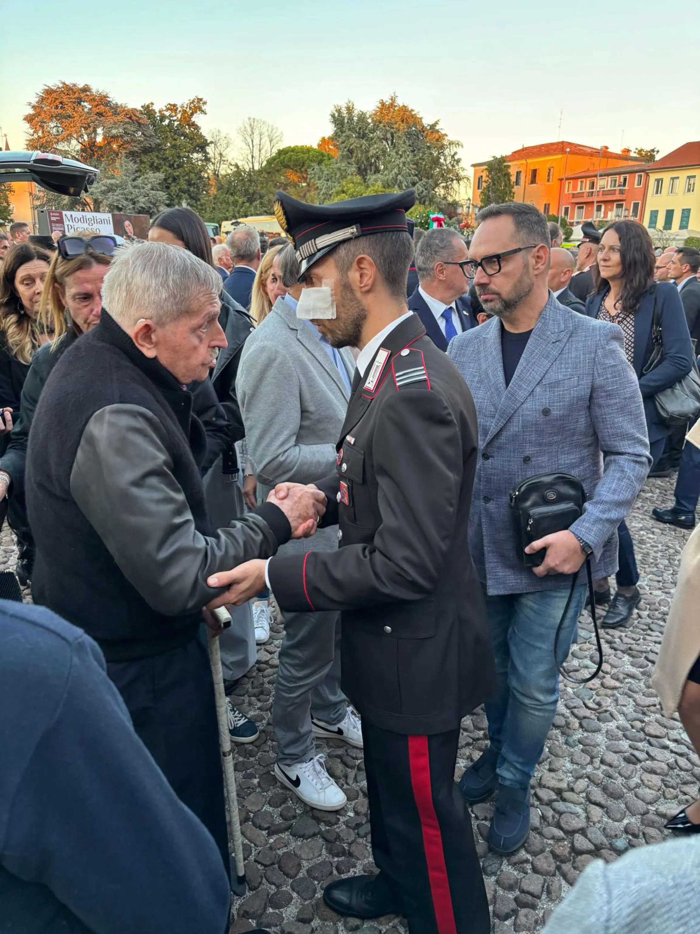 I funerali dei carabinieri morti nell'esplosione a Verona