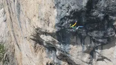 Berbardo Rivadossi in arrampicata su Ego Land - © www.giornaledibrescia.it