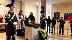 A Rezzato, la tumulazione del luogotenente Marco Piffari