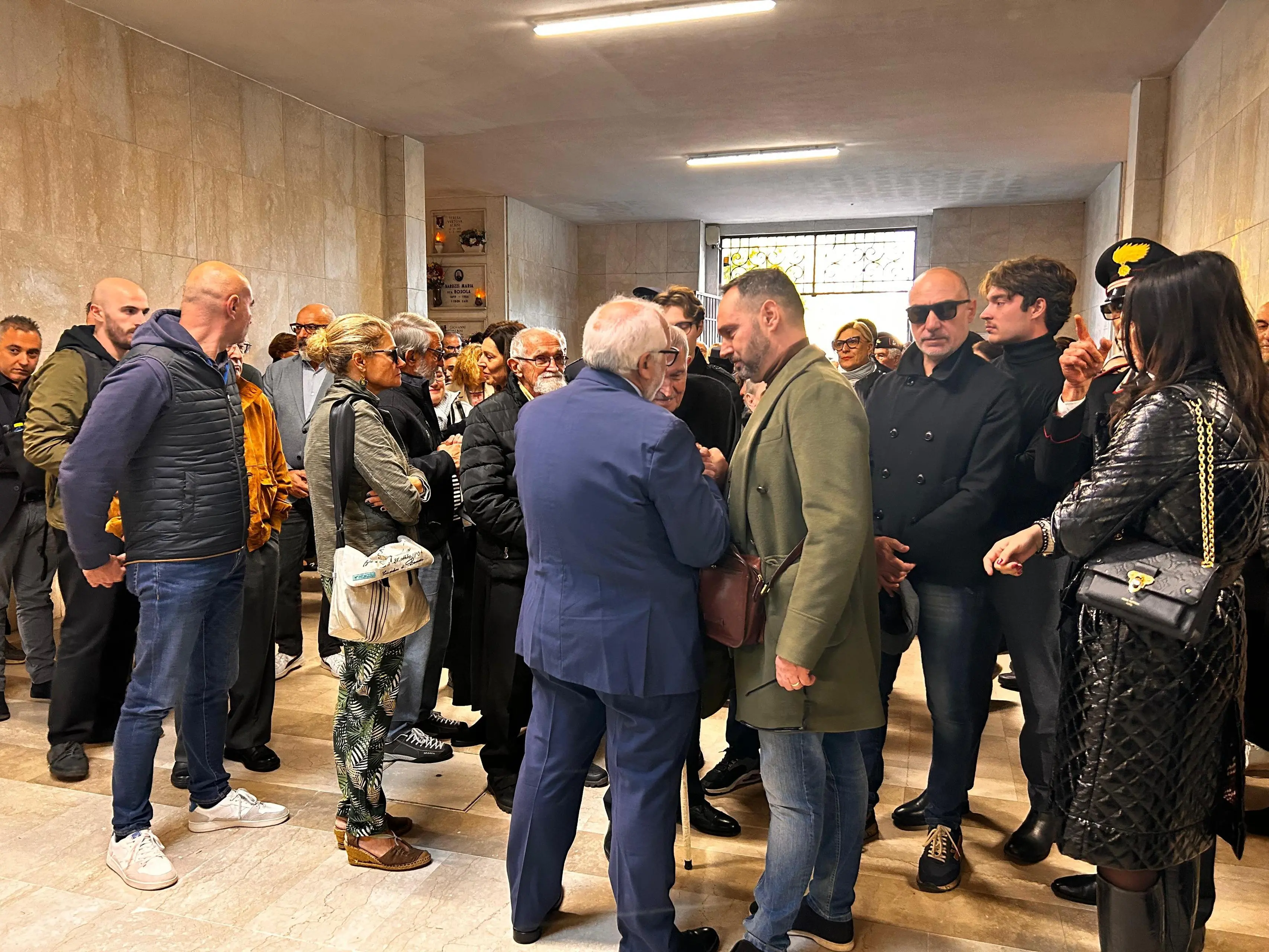 A Rezzato, la tumulazione del luogotenente Marco Piffari