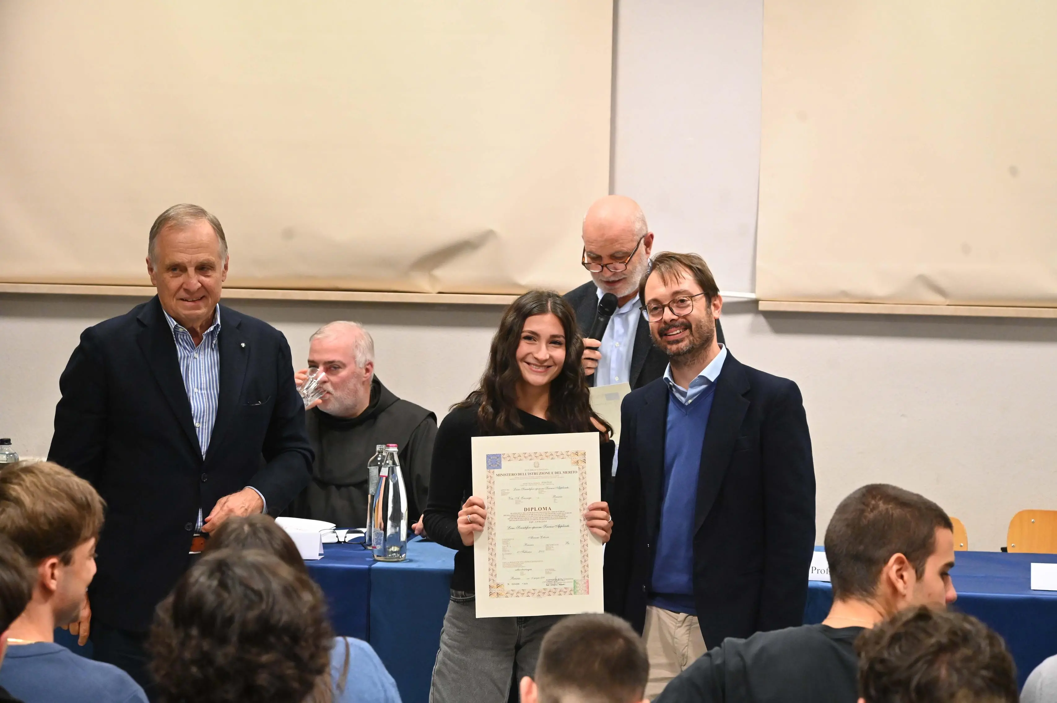 Cerimonia di festa per i 94 diplomati 2025 del Liceo Luzzago