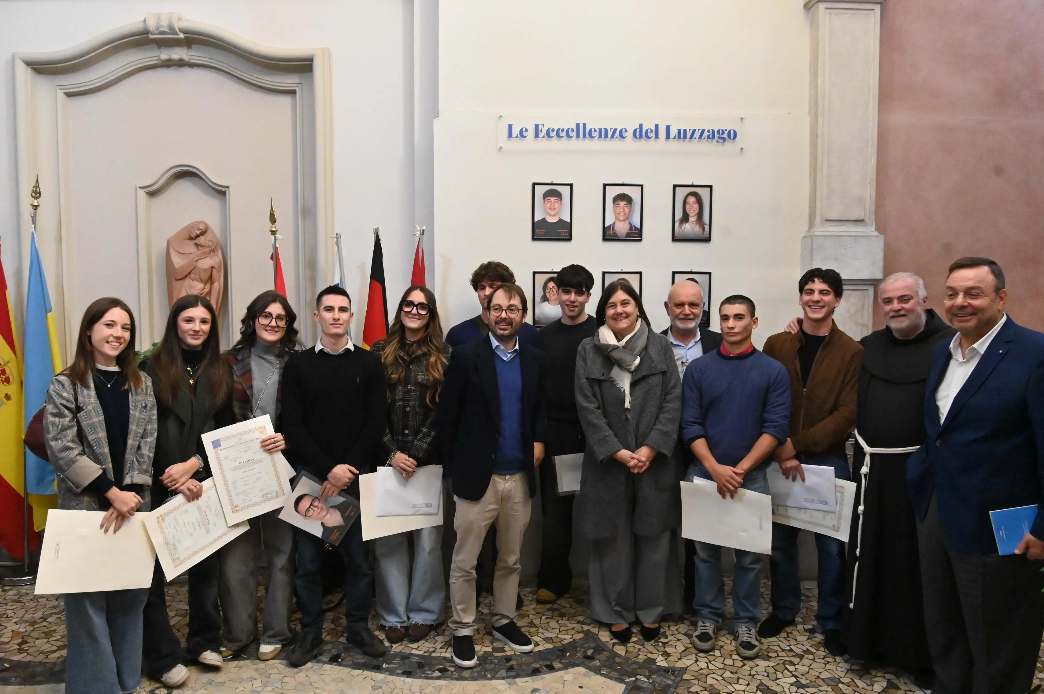 Cerimonia di festa per i 94 diplomati 2025 del Liceo Luzzago