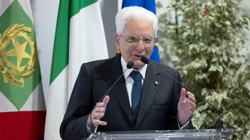 Il Presidente della Repubblica Sergio Mattarella alla cerimonia di inaugurazione del progetto di espansione del Centro Nazionale di Adroterapia Oncologica (foto di Francesco Ammendola - Ufficio per la Stampa e la Comunicazione della Presidenza della Repubblica)