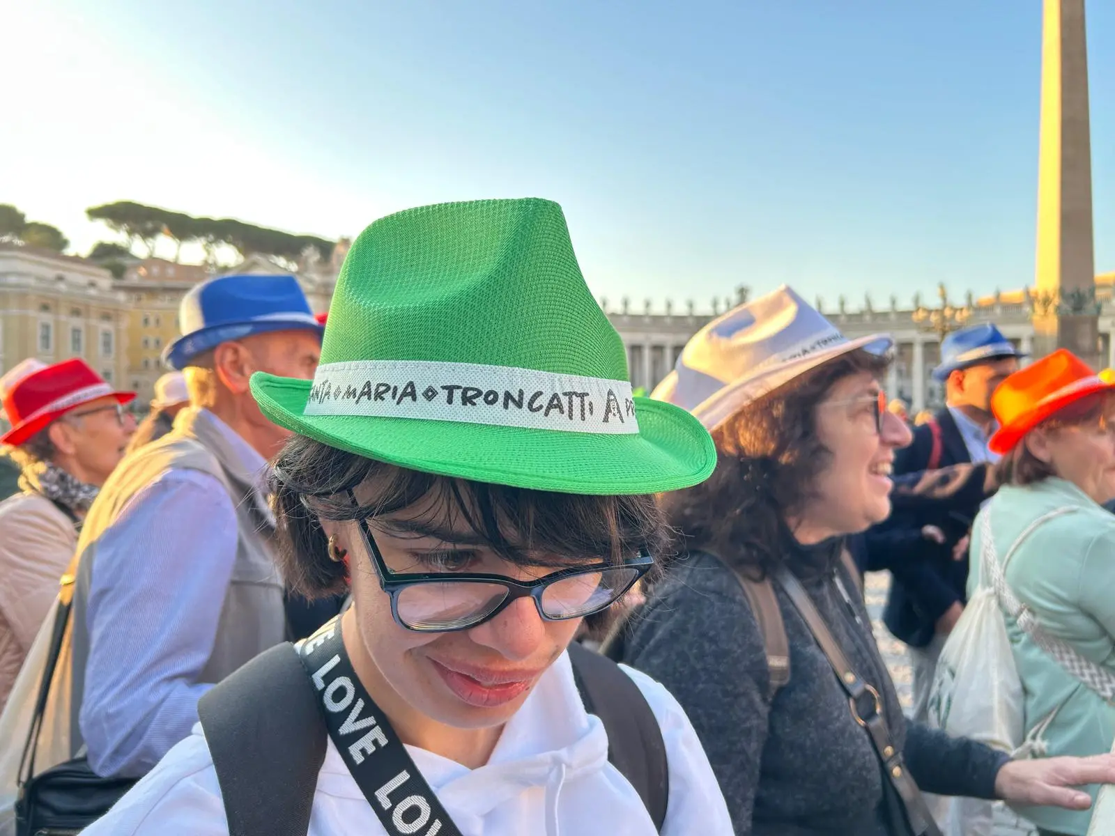 Suor Maria Troncatti santa, pellegrini bresciani in piazza san Pietro
