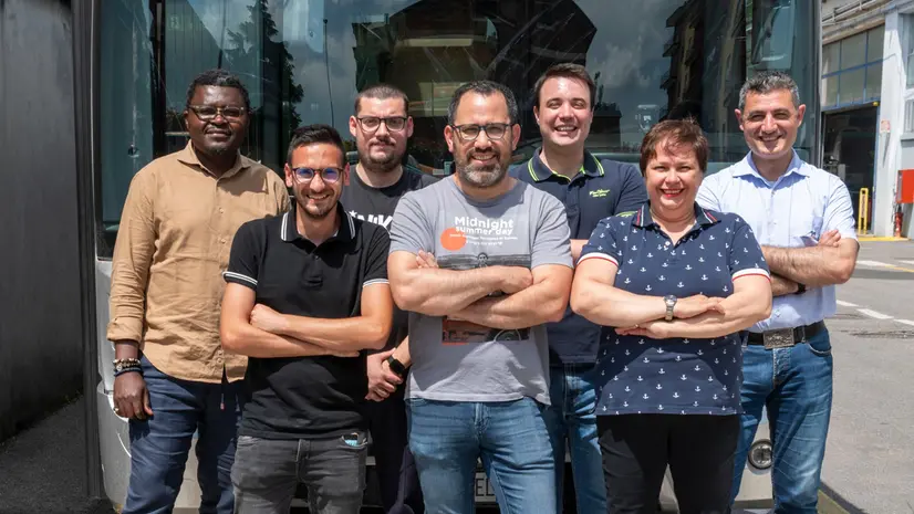 Alcuni allievi dell'Academy